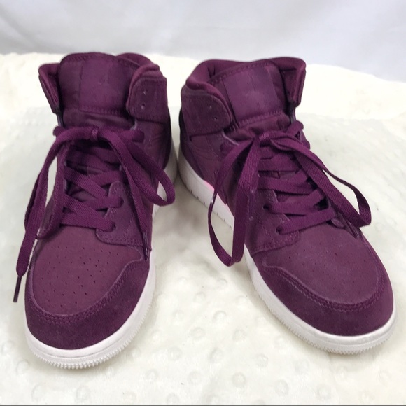 Youth Air Jordan 1 Bordeaux Sail - Picture 4 of 7